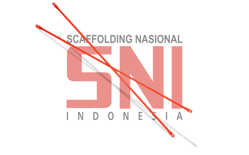 Sewa Scaffolding Cross Brace CB 220 / CB 190 – PT Scaffolding Nasional Indonesia