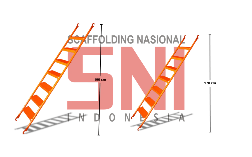 Sewa Scaffolding Stair T-190 / T-170 – PT Scaffolding Nasional Indonesia