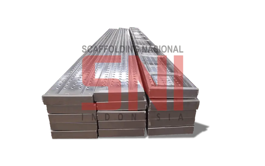 Sewa Scaffolding Metal Plank 1M, 2M, 3M, 6M – PT Scaffolding Nasional Indonesia