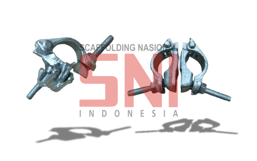 Sewa Scaffolding Fix / Swivel Clamp Drop Forged – PT Scaffolding Nasional Indonesia