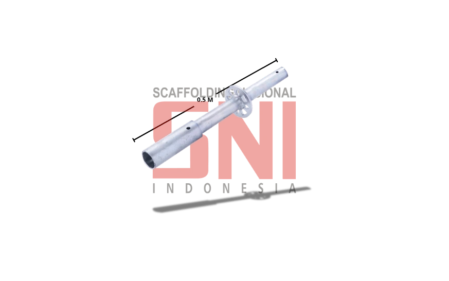 Sewa Scaffolding Ringlock Vertical - Standart 0.5 M – PT Scaffolding Nasional Indonesia
