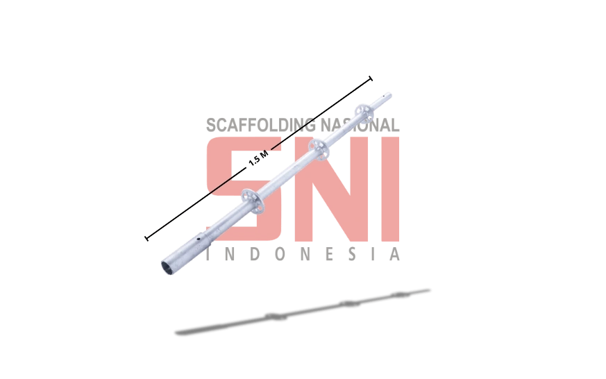 Sewa Scaffolding Ringlock Vertical - Standart 1.5 M – PT Scaffolding Nasional Indonesia