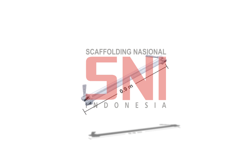 Sewa Scaffolding Ringlock - Ladger 0.9 M – PT Scaffolding Nasional Indonesia