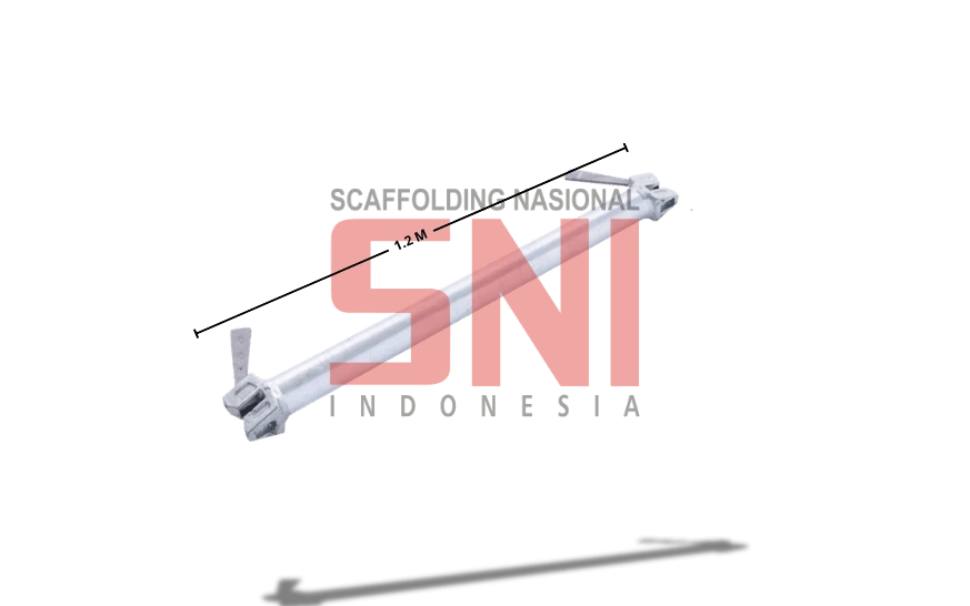 Sewa Scaffolding Ringlock - Ladger 1.2 M – PT Scaffolding Nasional Indonesia